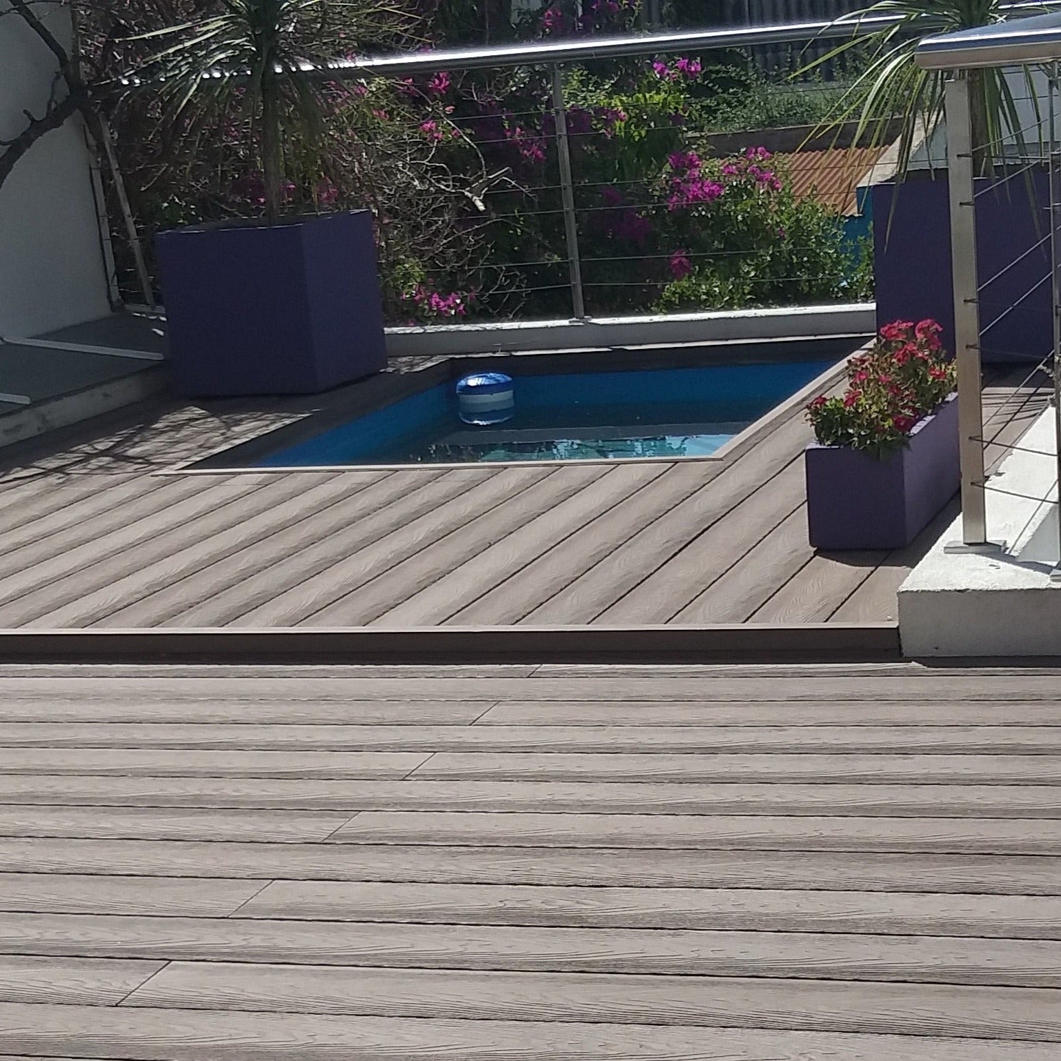 Deck Exterior WPC Nogal Tabaco