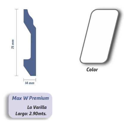 Zocalo Resistente al Agua MaxW