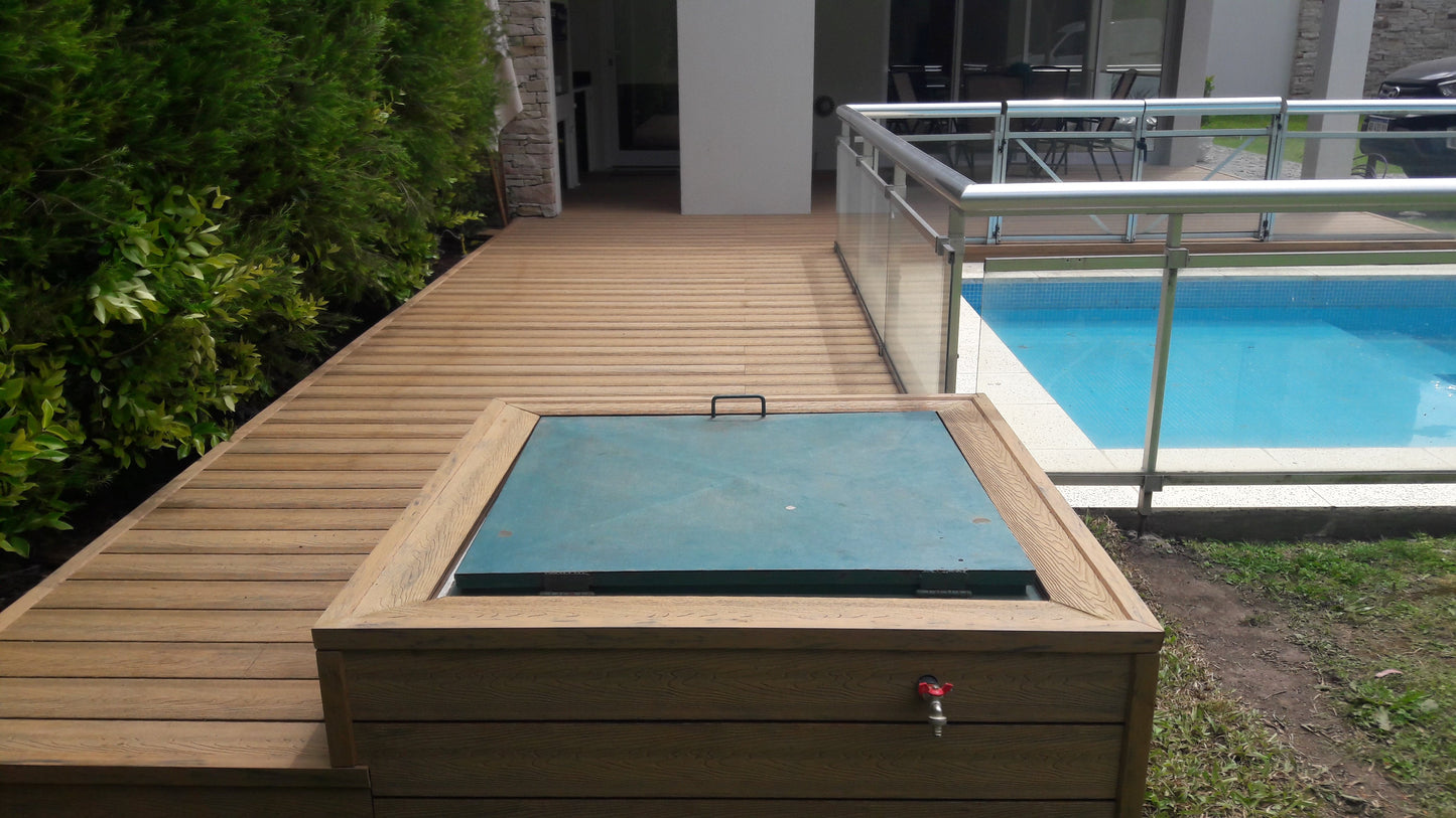Deck WPC Roble Natural